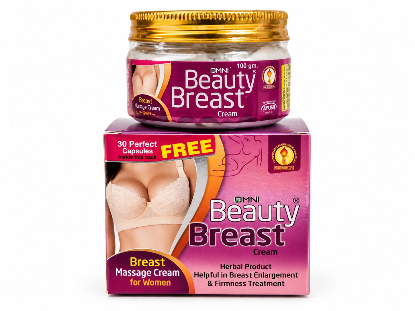 Omni Beauty Breast Cream - Image 3