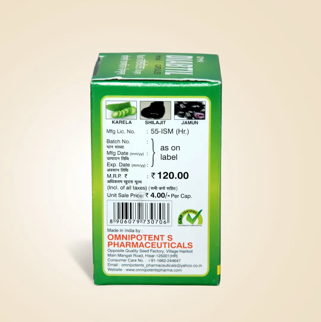 DIABTIL Herbal Capsules - Image 3