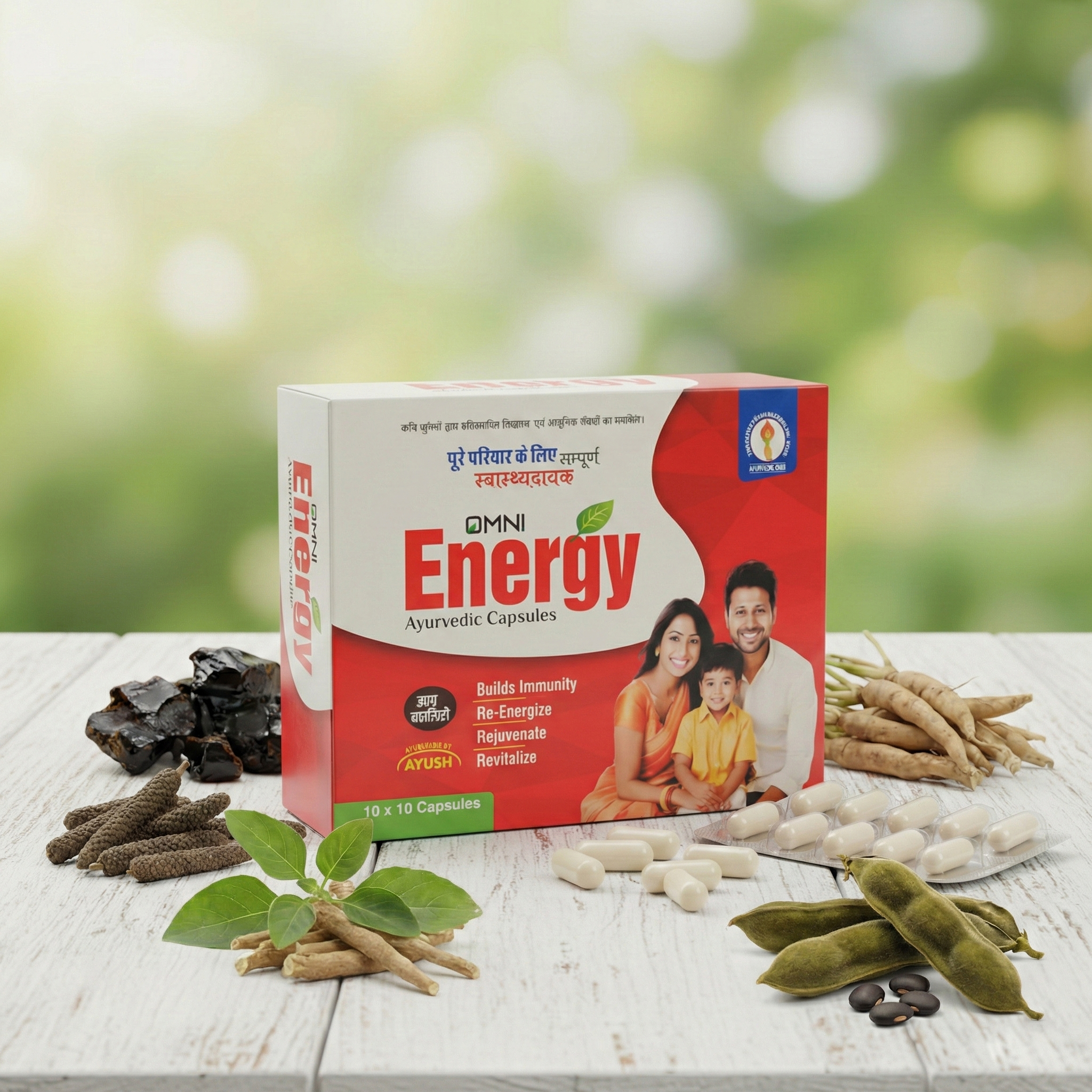 OMNI Energy Ayurvedic Capsules