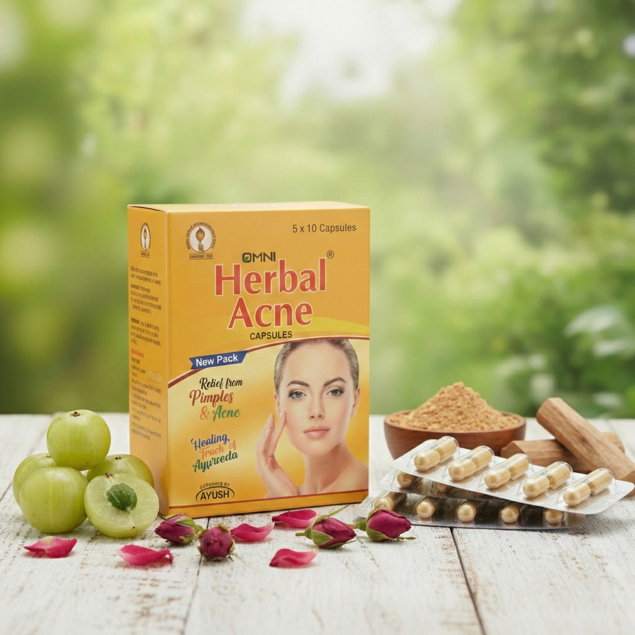 OMNI Herbal Acne Capsules